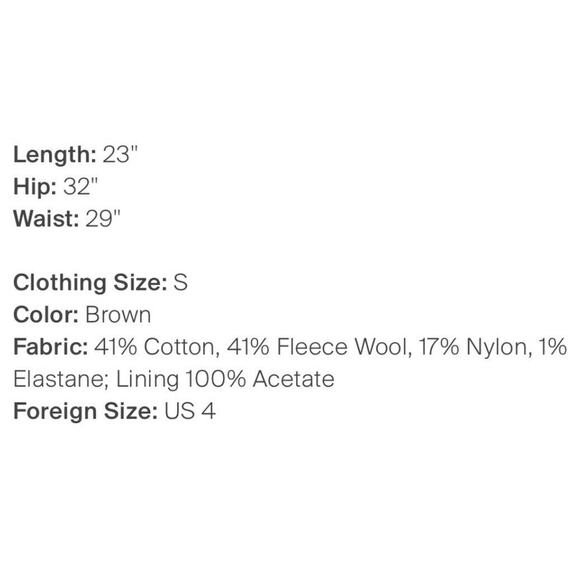 Tibi Tweed Lace Trim Hem Wool Blend Flare Skirt NWOT Size 4 - Picture 9 of 9